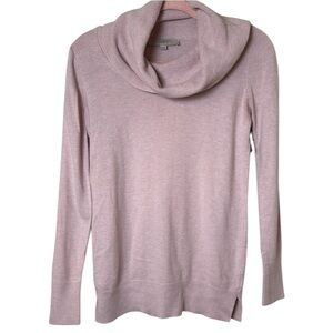 🍁 LOFT XXS Pink Cowl Neck Seeater